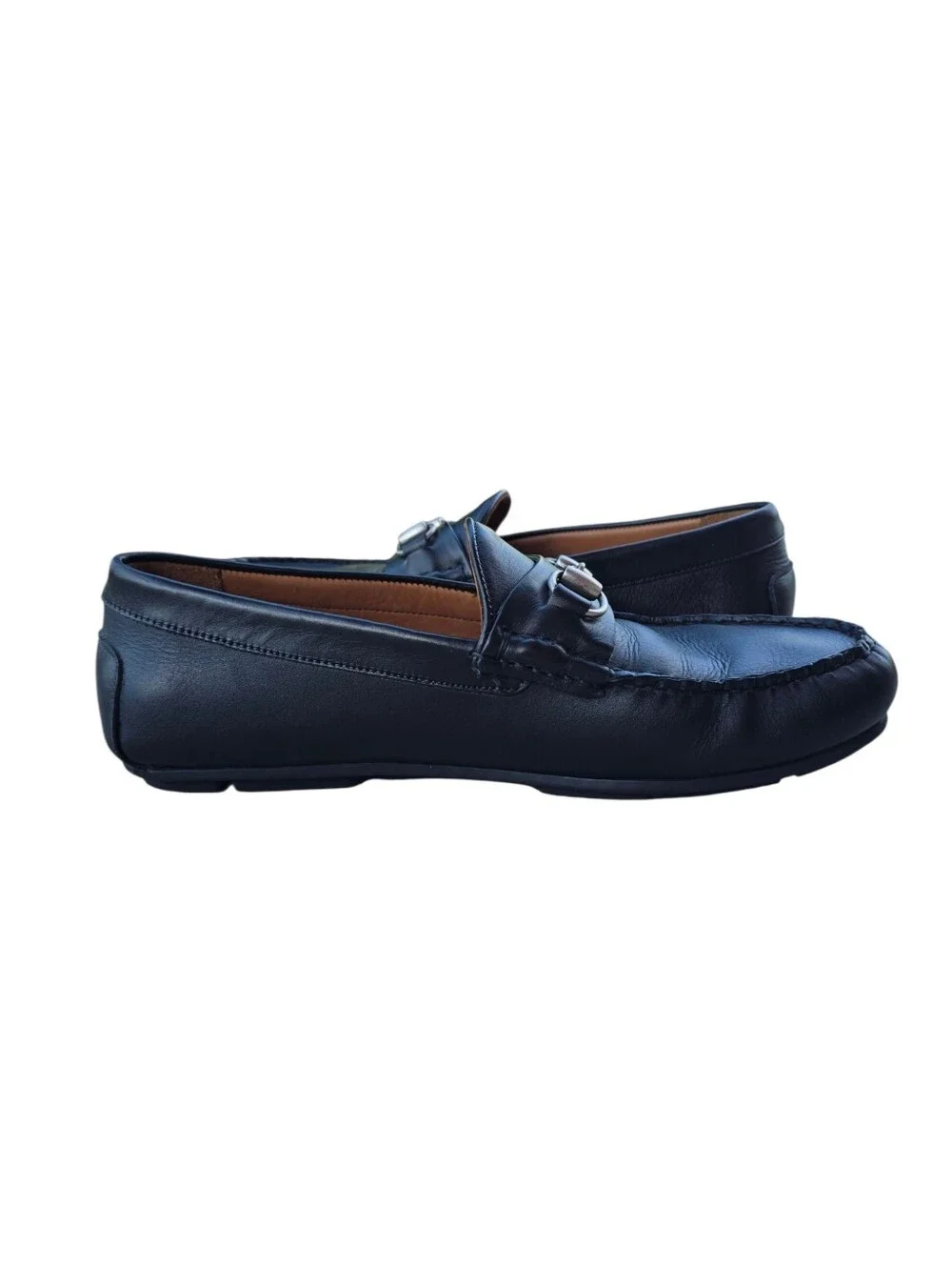 Allen Edmonds Sebastian Bit Driving Loafer Black Leather Mens Size 10.5